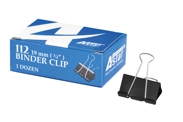 ASTAR DOUBLE CLIP 19MM