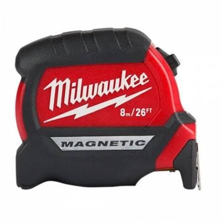 Milwaukee 8m / 26ft Compact Magnetic Tape Measure 48-22-0626