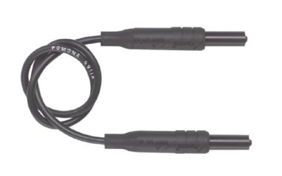 Fluke PATCH 4911A-12-0 Retr. Sheath Banana Plug (black)