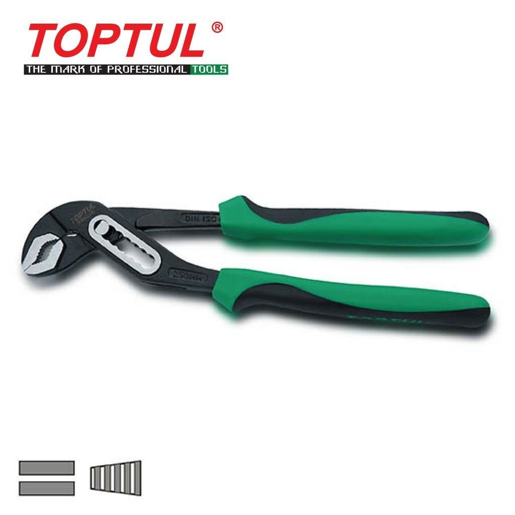 TOPTUL BOX-JOINT WATER PUMP PLIERS DDBA2210