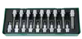 JONNESWAY 18PCS 1/2" DR. STAR BIT SOCKET SET