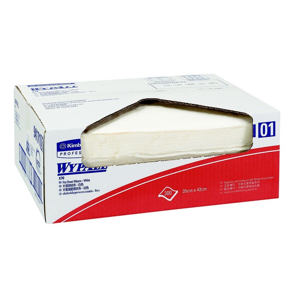 WYPALL* X70 FLATSHEET MANUFACTURED RAGS