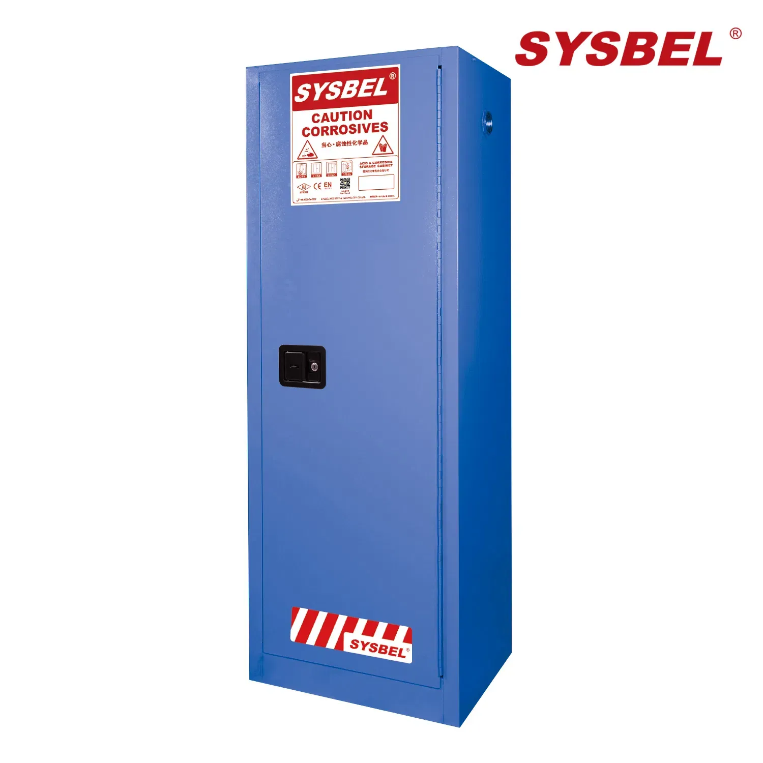 Acid Storage Cabinet. 22 Gallons (83 Litres). Blue
