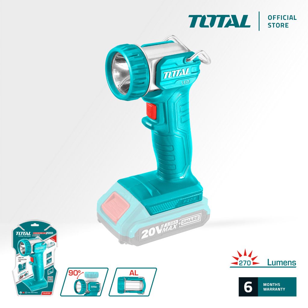 TOTAL TWLI2038 LI-ION WORK LAMP