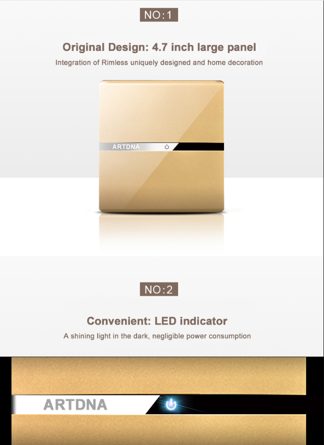ARTDNA – A38 MODERN SERIES (GOLD)