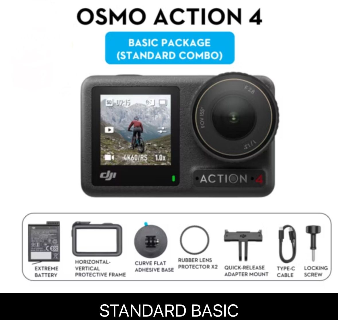 DJI Osmo Action 4 (Standart Package)