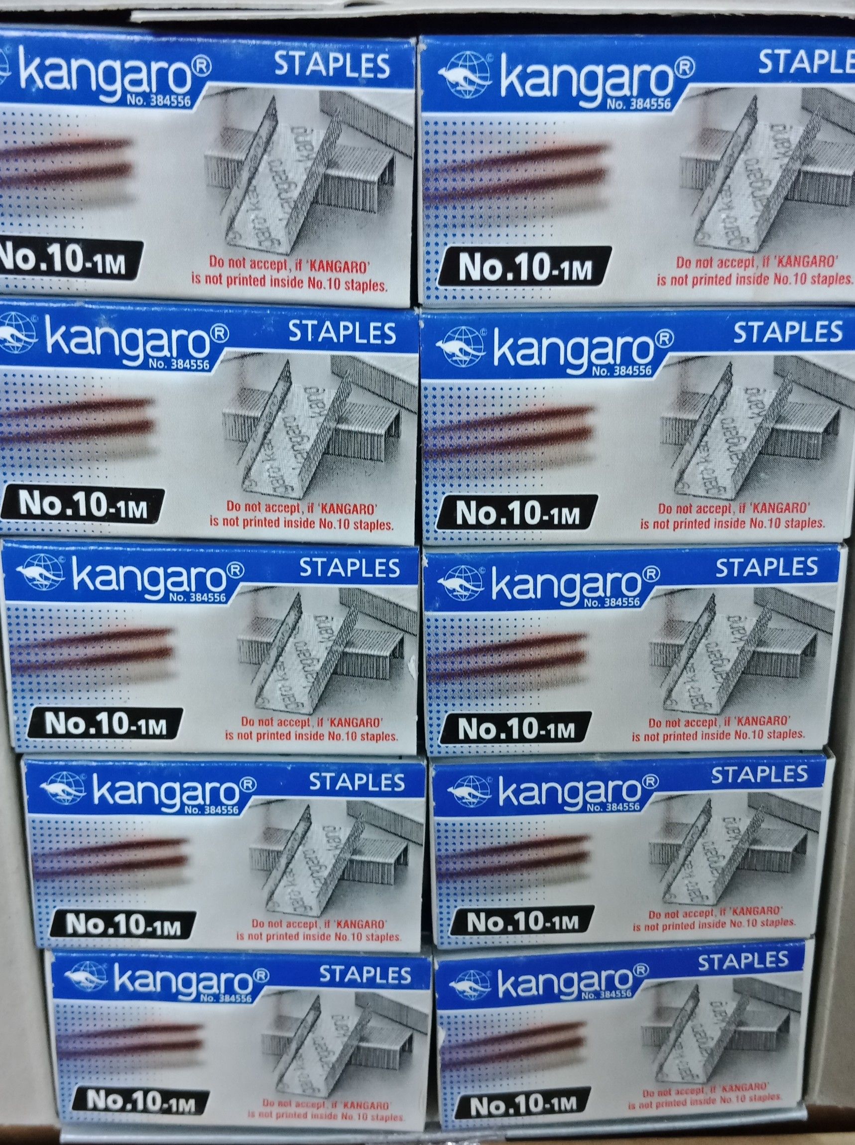 Staples Kangaroo No.10-1M