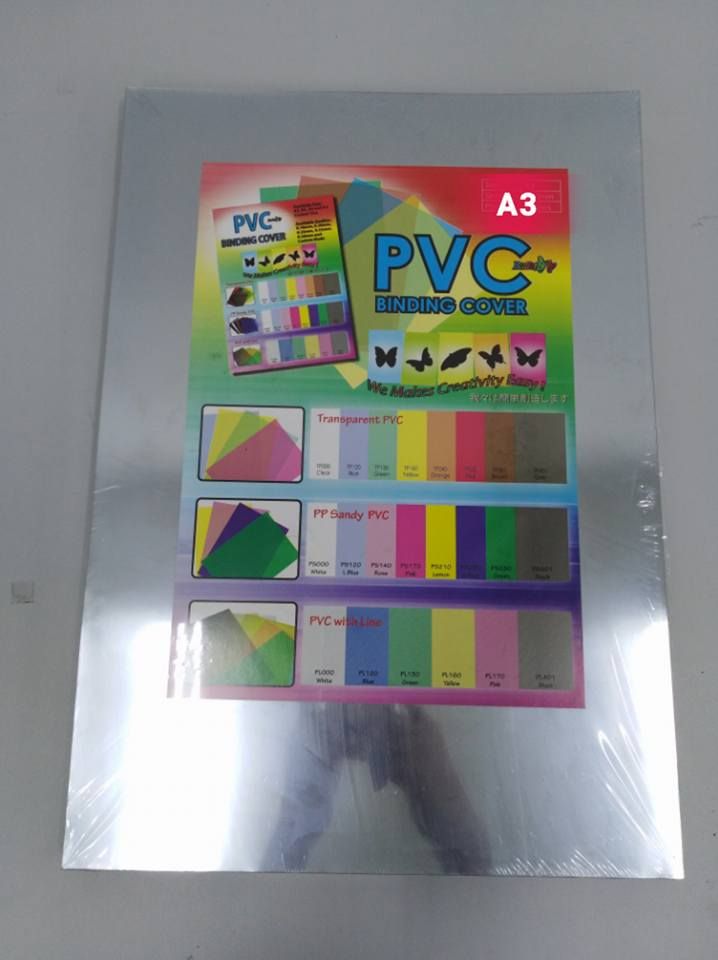 A3 TRANSPERANT PVC RIGIT SHEET