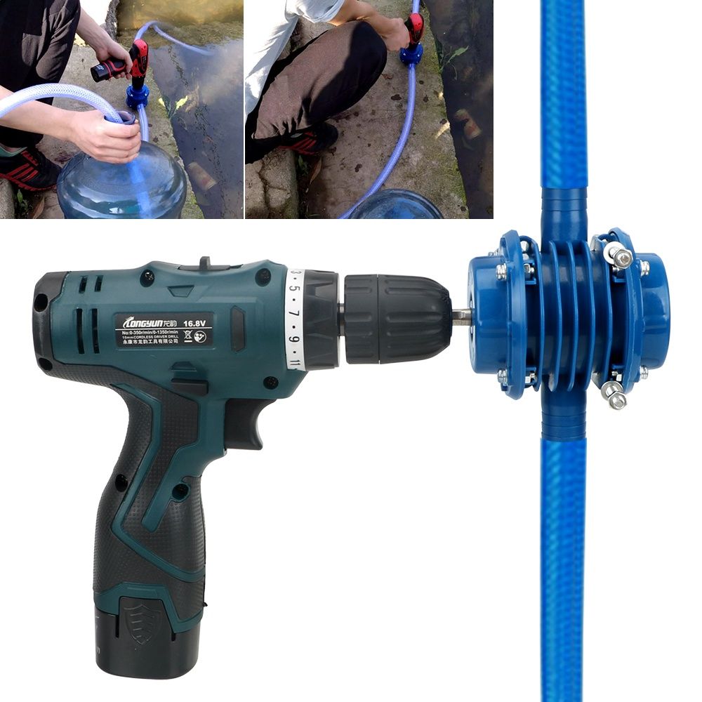 Water Pump Heavy Duty Self-Priming Hand Electric Drill Home Garden Centrifugal boat pump high pressure water pumps