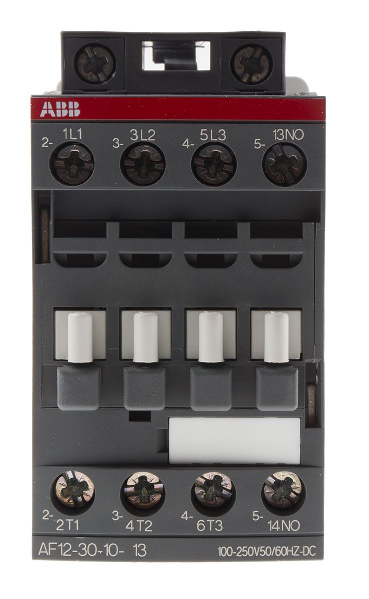 ABB AF12-30-10-13 Contactor 12A 3P 100-250V 50-60HZ 1NO [1SBL157001R1310] 2161913