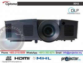 OPTOMA X312 XGA 3200 LUMENS PROJECTOR