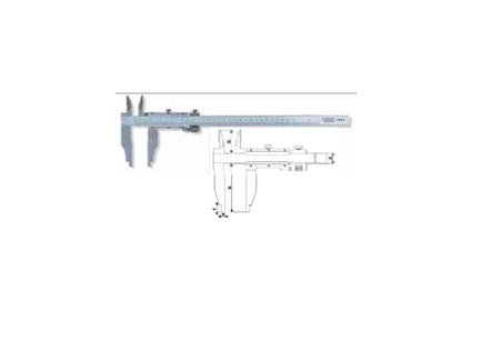 Temo 0-500mm Long Jaw External Digital Caliper