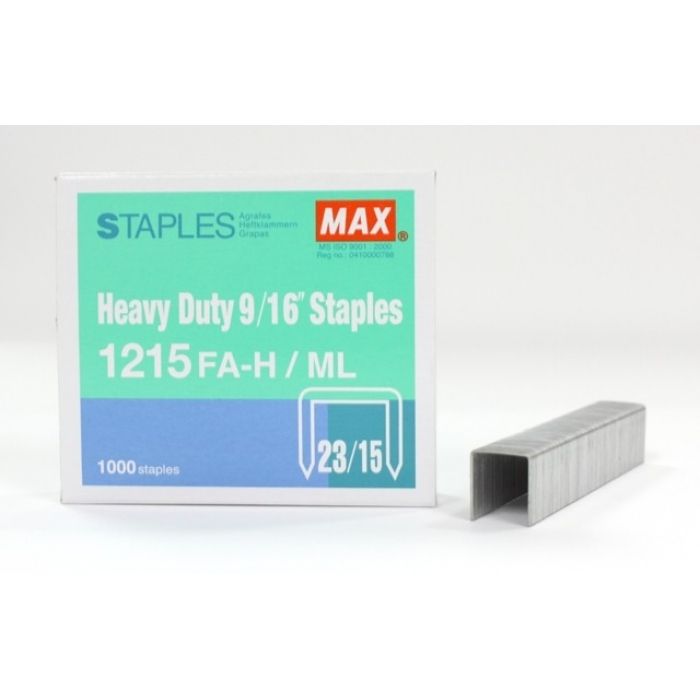 MAX BULLET STAPLES 12/8
