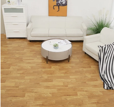 Large Size PVC Floor Sticker Waterproof Anti Slip Non-formaldehyde Vinyl Flooring (Tikar Getah Tebal 1 Gulung 10-25M)