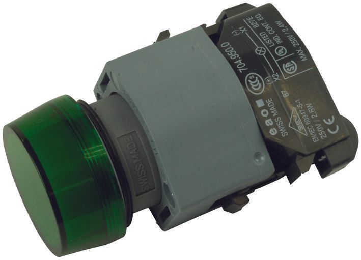 EAO *EAO 704.000.5 Green Pilot Light
