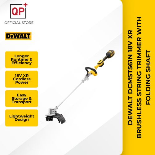 DEWALT DCMST561N 18V XR BRUSHLESS STRING TRIMMER WITH FOLDING SHAFT l PENCUKUR RUMPUT l 割草机-