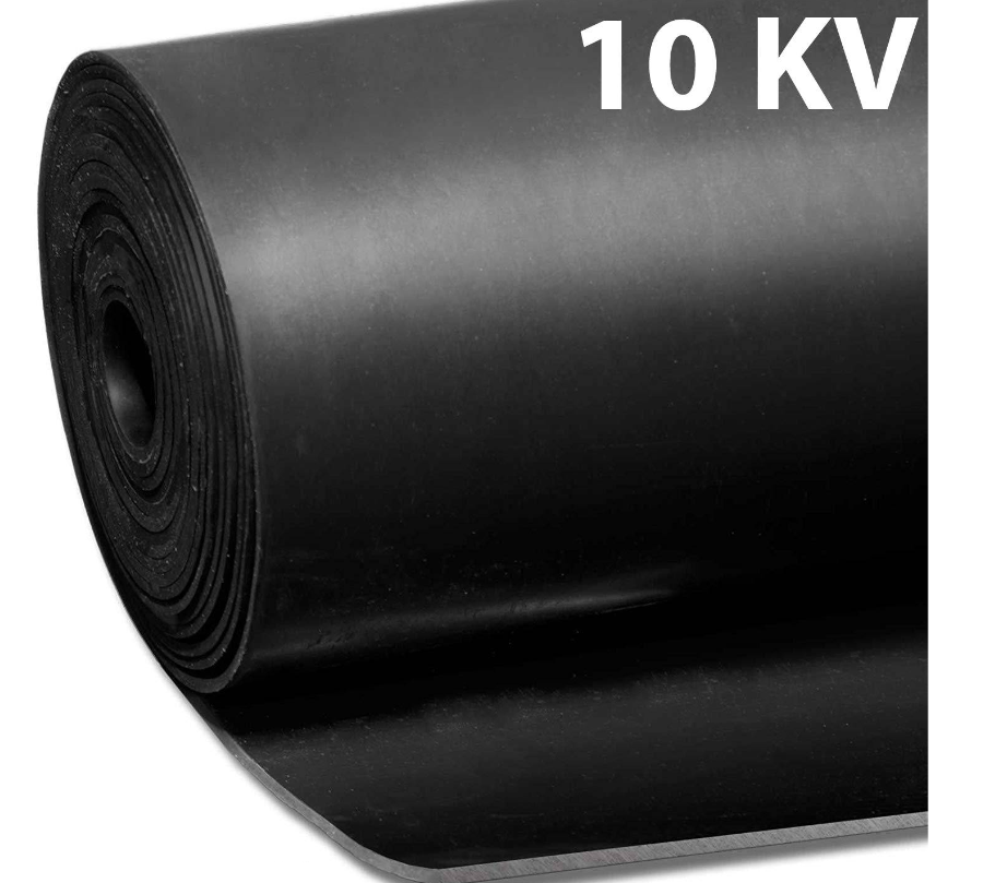 ELECTRICAL SAFETY RUBBER MAT ELECTRICAL INSULATION MATS FOR VOLTAGE 10KV 5MM THICK