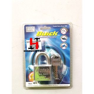 Stainless Steel Anti Rust Security Pad Lock Office Home Gate Door Padlock 40mm