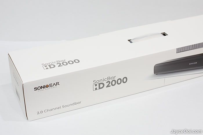 SonicGear SonicBar HD 2000 TV PC Bluetooth 5.3 SoundBar 2.0 Channel Speaker