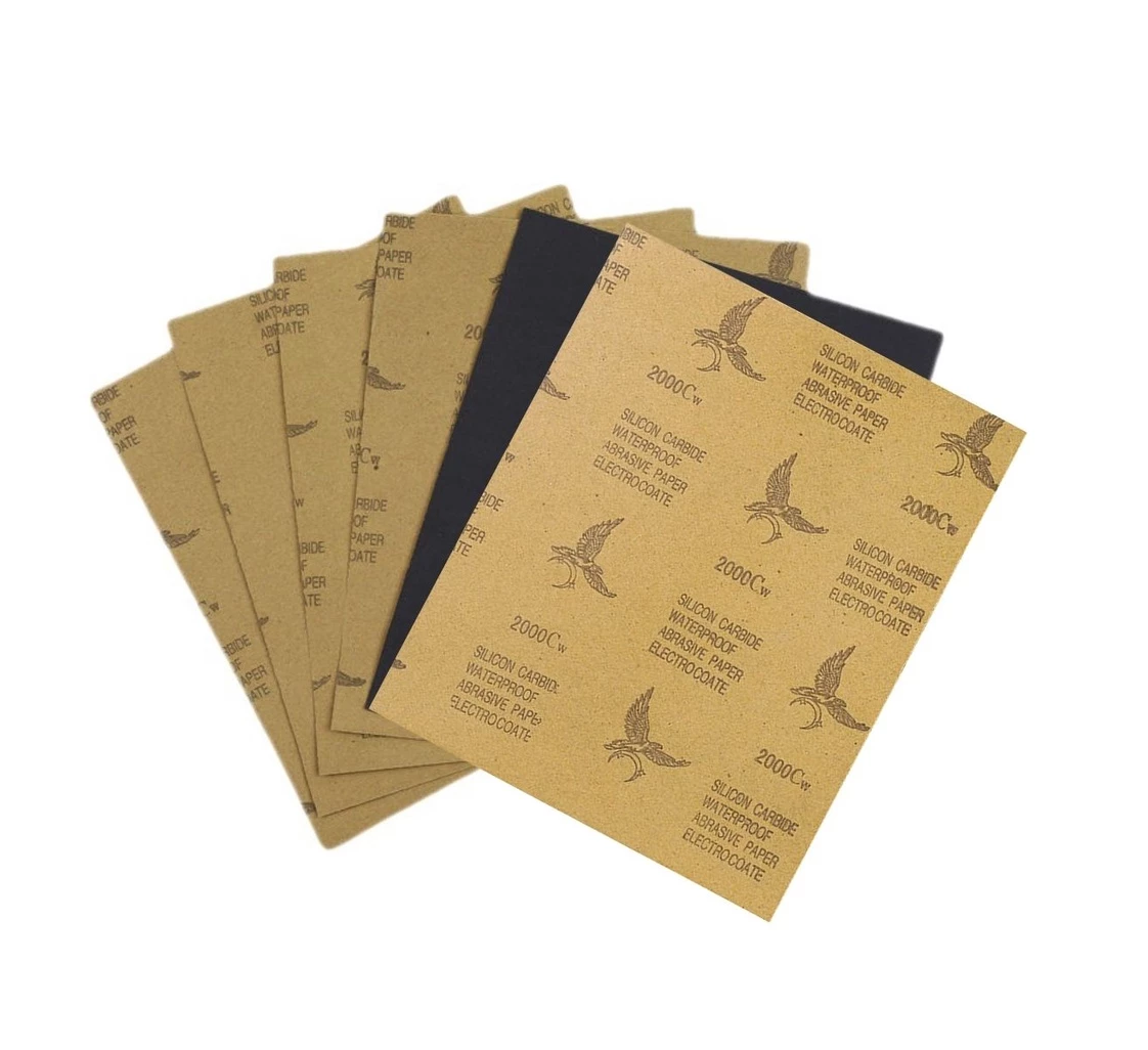 EAGLE Sandpaper Waterproof Abrasive Paper Sand Paper Dry / Wet (Grit 60 - Grit 2000)