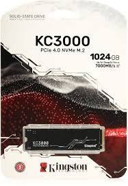 Kingston KC3000 PCIe 4.0 NVMe M.2 2280 Internal SSD Solid State Drive SKC3000S (1TB)