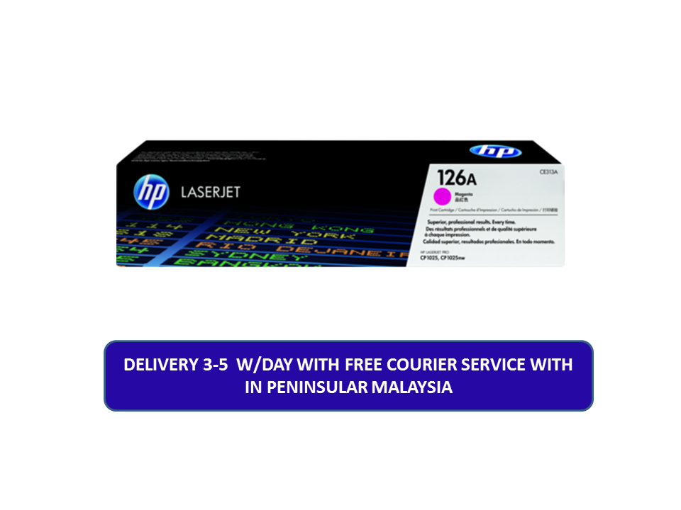 HP 126A CMYK Original LaserJet Toner Cartridge