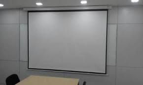Manual Projector Wall Screen 6X6 Feet (72" X 72")