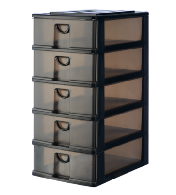 Plastic A4 Drawer (5 Tier)