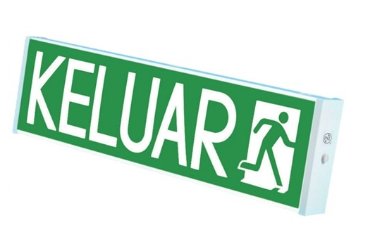 PNE PEX-215LED SUPER BRIGHT LED KELUAR SIGN (SINGLE SIDED) (SURFACE TYPE)