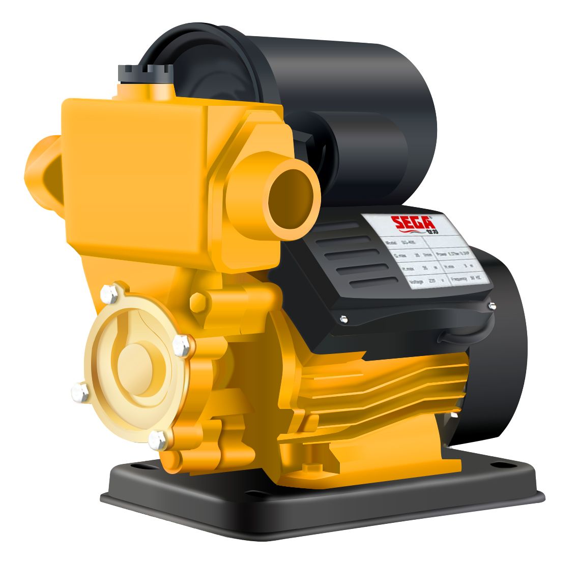 SEGA Model - SG-400 - 0.5hp Water pump with automatic pressure switch