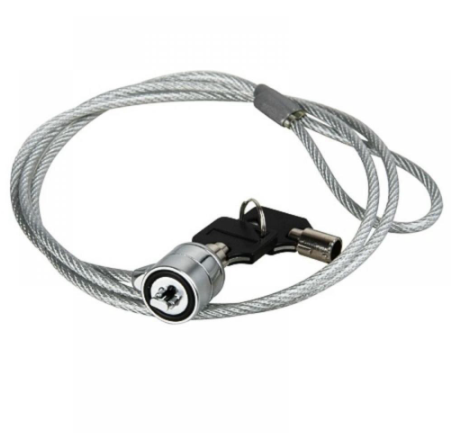 Genuine Malaysia Notebook / Desktop Universal Security Cable Chain Lock with Two Keys (Notebook Lock) 7mm