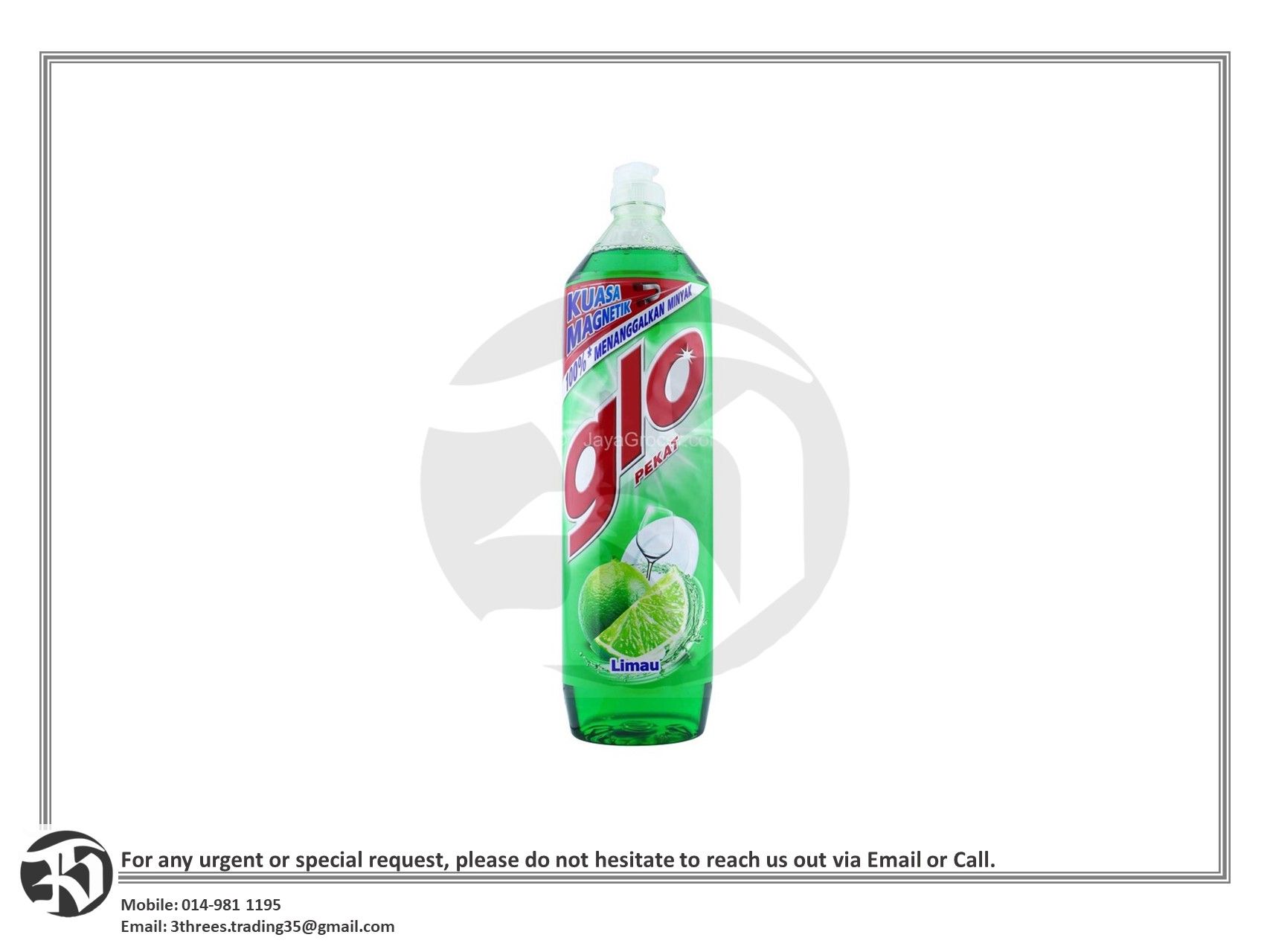 Dishwashing Liquid Glo 900ml