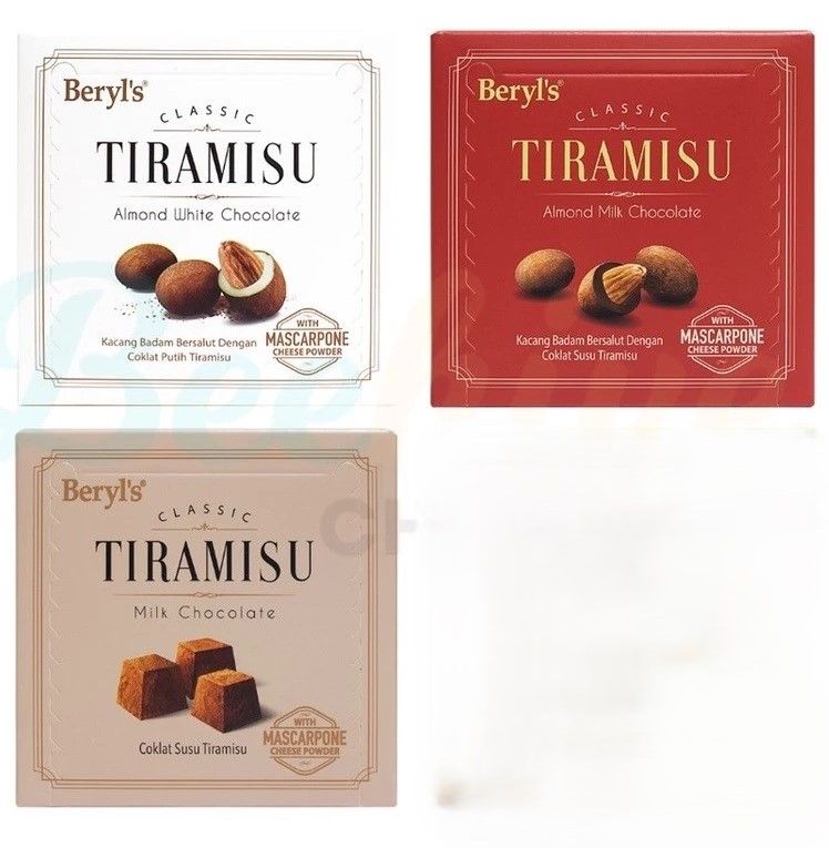 Beryls Tiramisu Chocolate 65g