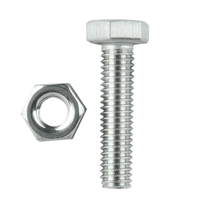 GENERIC BOLT&NUT,HEX HEAD,M20X160 HIGH TENSILE [50s]