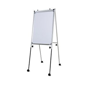 WRITEBEST CONFERENCE FLIP CHART GREY COLOUR FRAME - FC23R(60 x 90cm)