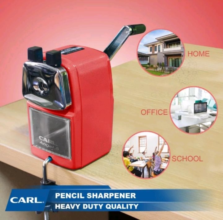 Carl Angel-5 Table / Desk Pencil Sharpener - FREE DELIVERY