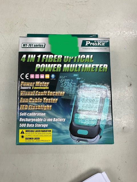 Proskit 4 in 1 Fiber Optical Power Multimeter