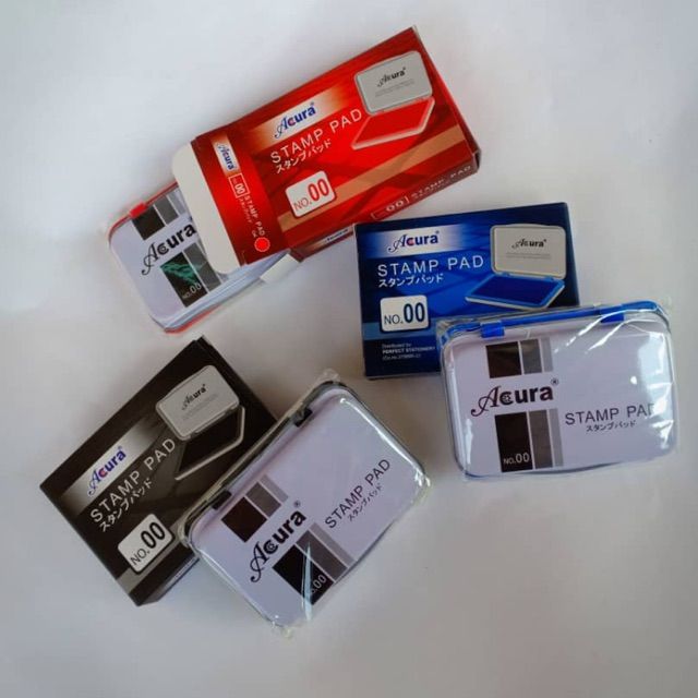 ACURA STAMP PAD RED NO. 00