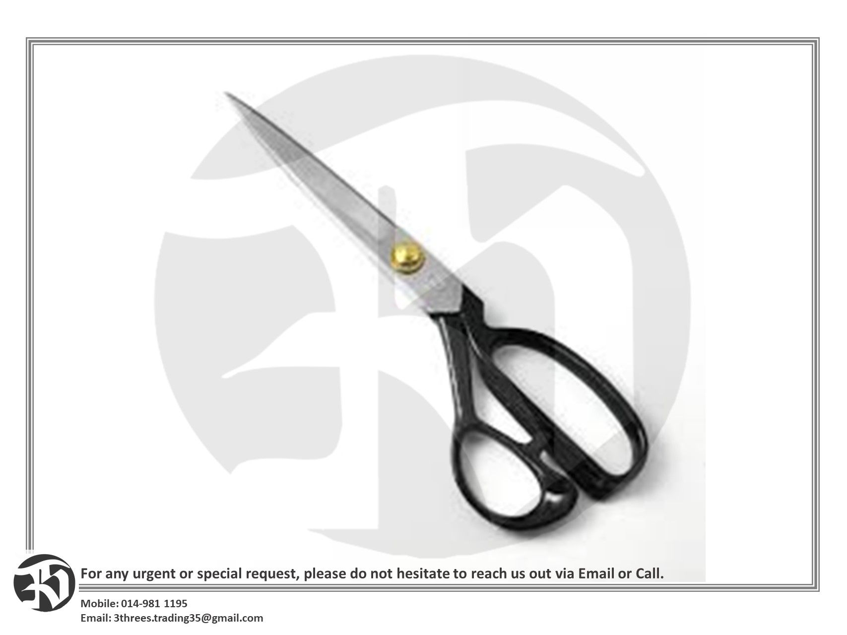 12" Tailoring Scissor