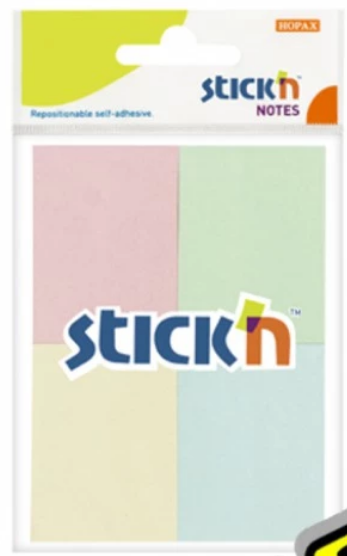 HOPAX 21090 Sticky Note / Memo Pad (1.5X2) Pastel / Light Color