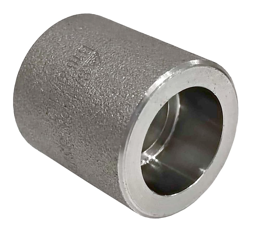 FULL COUPLING SOCKET WELD CARBON STEEL 1 1/2"