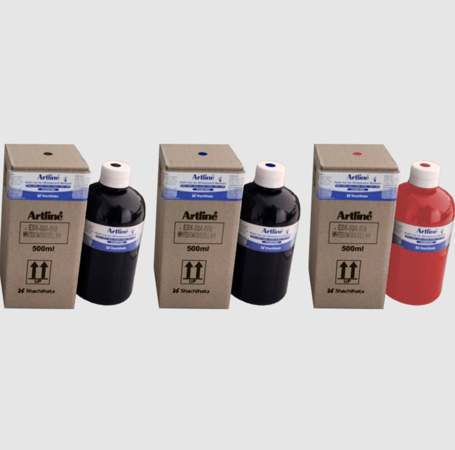 ARTLINE ESK-50A-500 REFILL INK FOR WHITEBOARD MARKERS 500ML (1 BOTTLE ONLY)