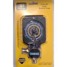 YELLOW HAT Single Manifold Gauge YH-SL-001 Gas Meter R22, R134a, R410A, R32
