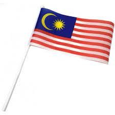 BENDERA TANGAN MALAYSIA HANDFLAG