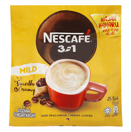NESCAFE 3IN1 MILD 25x18G