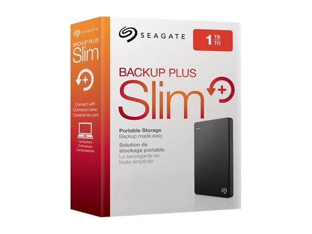 Seagate Backup Plus Slim 1TB