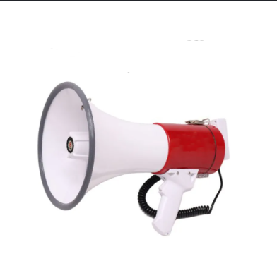 POWER MEGAPHONE LOUD HAILER WITH SIREN, USB, SD, AUX, MUTE AND RECHARGEABLE BATTERY ER88S / ER-88S