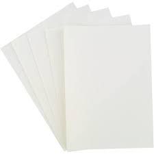 LS Fancy Card White 150gsm 100 pieces
