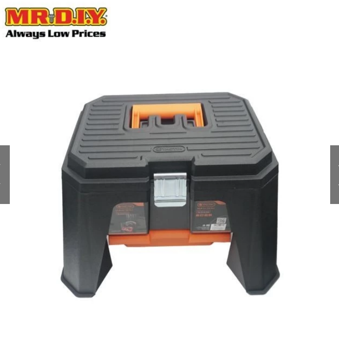 TACTIX Heavy-Duty Step Stool Storage Tool Organizer 320352 (50.8 x 40.6 x 31.8cm)