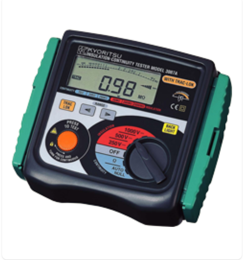 Kyoritsu 3007A Digital Insulation/ Continuity Tester